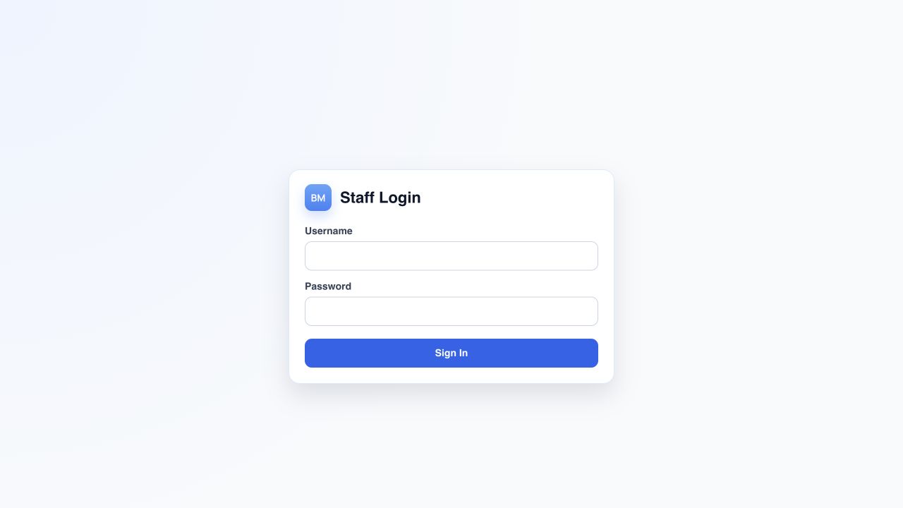 Breadmill homepage screenshot