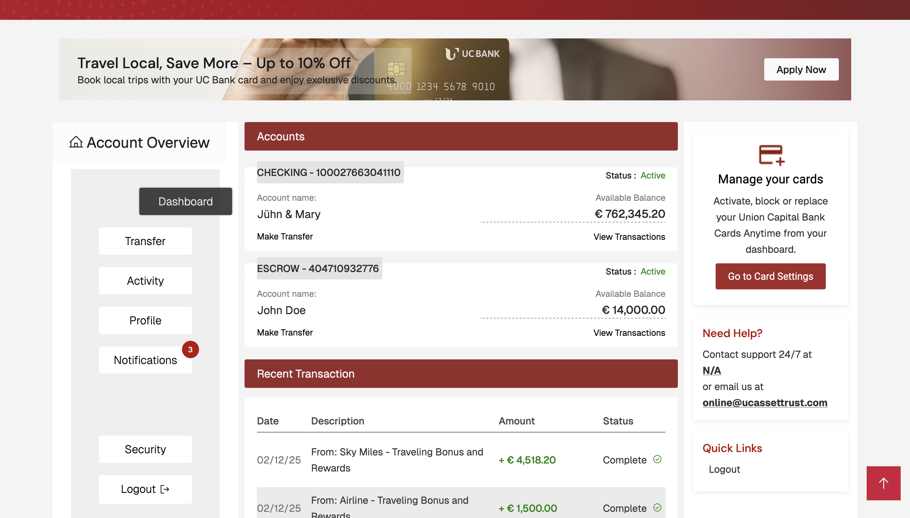 Union Capital Bank
